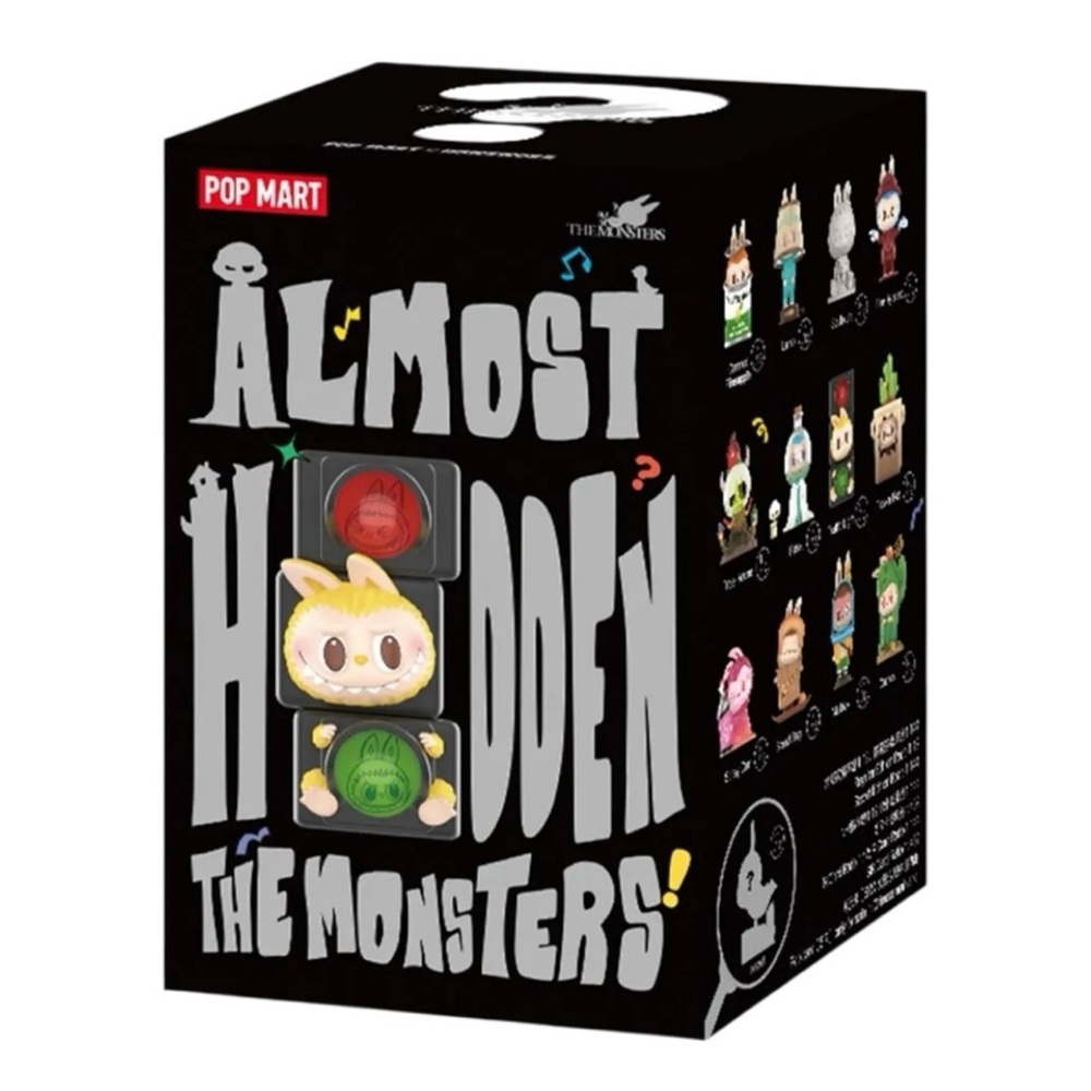 Pop Mart Almost Hidden The Monsters Collectible Blind Box